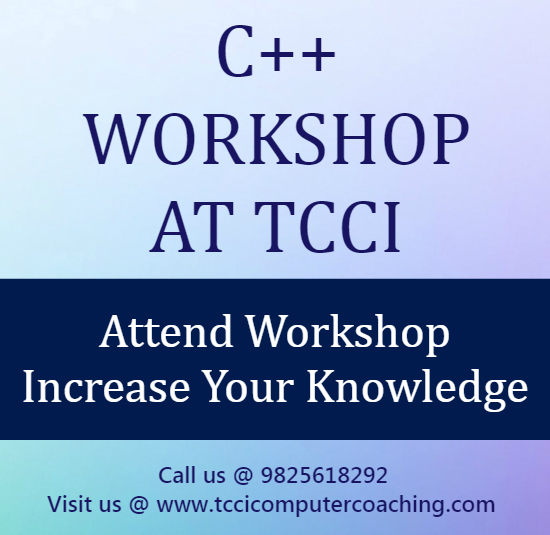workshop of c-plus at tcci