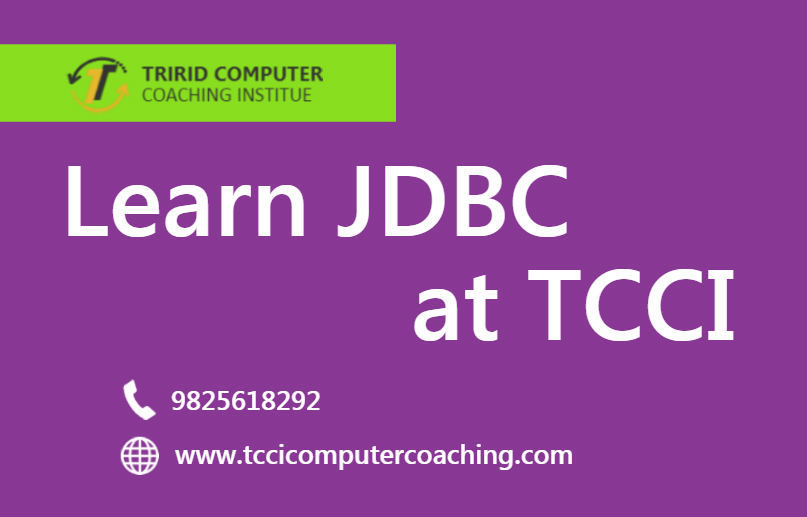 learn JDBC at tcci